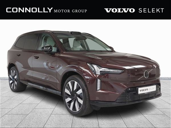 Volvo EX90 Estate, Electric, 2026, Red