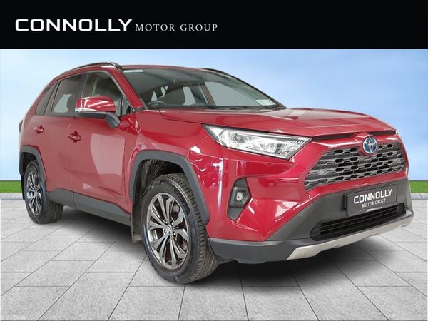 Toyota RAV4 SUV, Petrol Hybrid, 2022, Red