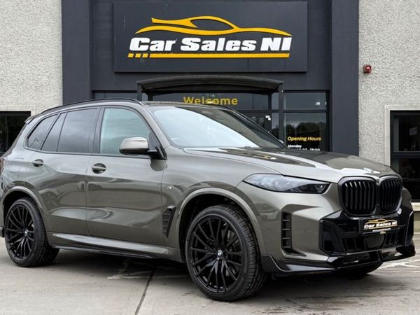 BMW X5 SUV, Diesel Hybrid, 2023, Green