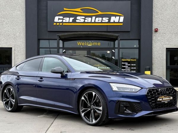 Audi A5 Hatchback, Diesel Hybrid, 2023, Blue