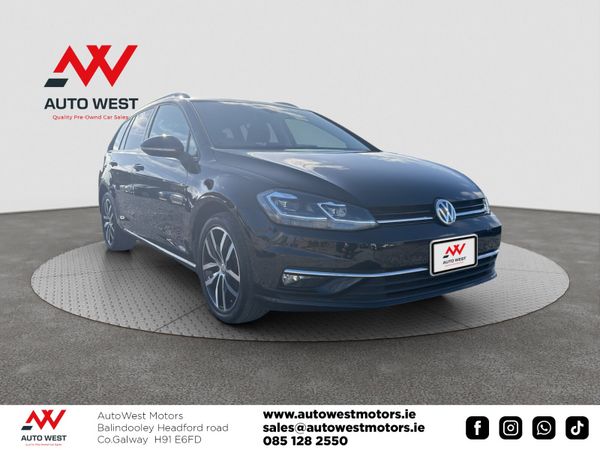 Volkswagen Golf Estate, Petrol, 2019, Black