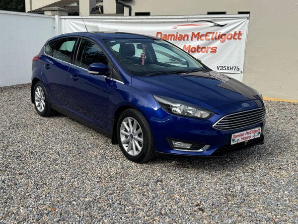 Ford Focus Hatchback, Diesel, 2017, Blue