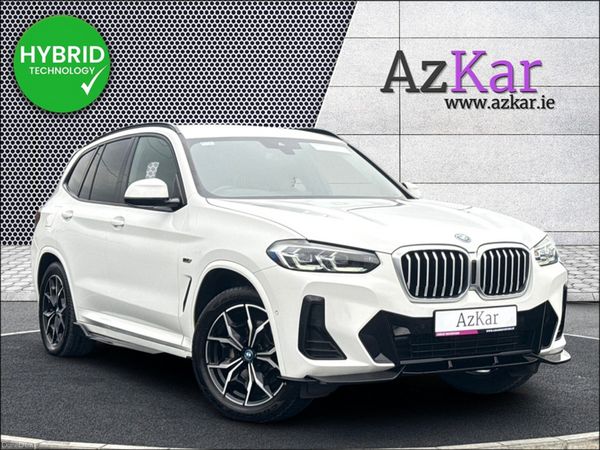 BMW X3 SUV, Petrol Hybrid, 2022, White