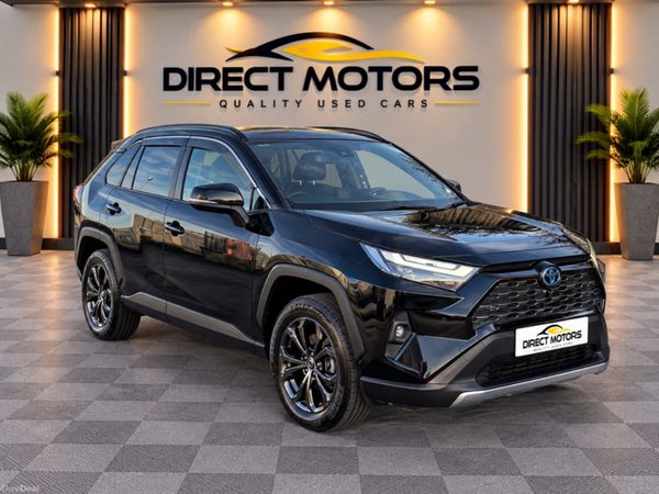 Toyota RAV4 SUV, Petrol Hybrid, 2023, Black