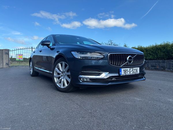 Volvo S90 Saloon, Diesel, 2018, Blue