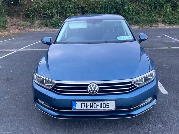 Volkswagen Passat Saloon, Diesel, 2017, Blue