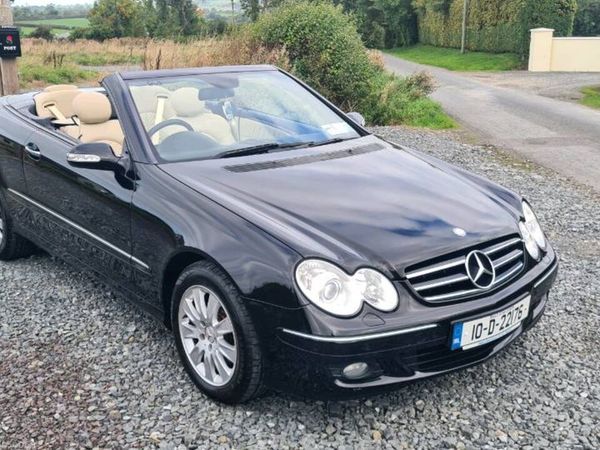 Mercedes-Benz CLK Convertible, Petrol, 2010, Black