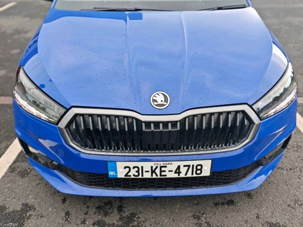 Skoda Fabia Hatchback, Petrol, 2023, Blue
