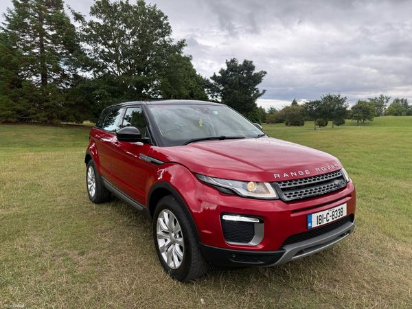 Land Rover Range Rover Evoque SUV, Diesel, 2018, Red
