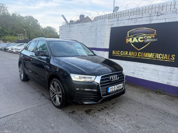 Audi Q3 SUV, Petrol, 2017, Black