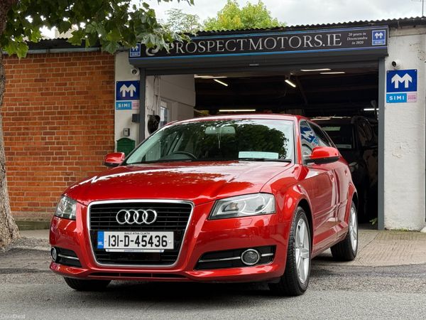 Audi A3 Hatchback, Petrol, 2013, Red