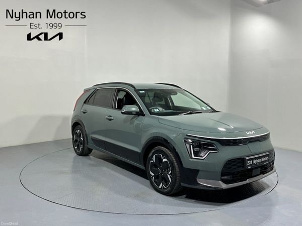 Kia Niro SUV, Electric, 2023, Green