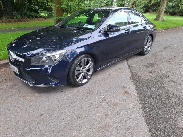 Mercedes-Benz CLA Saloon, Petrol, 2017, Blue