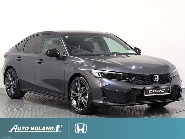 Honda Civic Hatchback, Petrol Hybrid, 2027, Grey