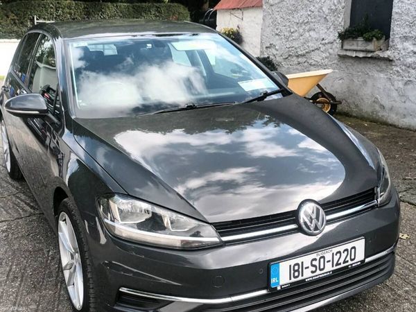 Volkswagen Golf Hatchback, Diesel, 2018, Grey