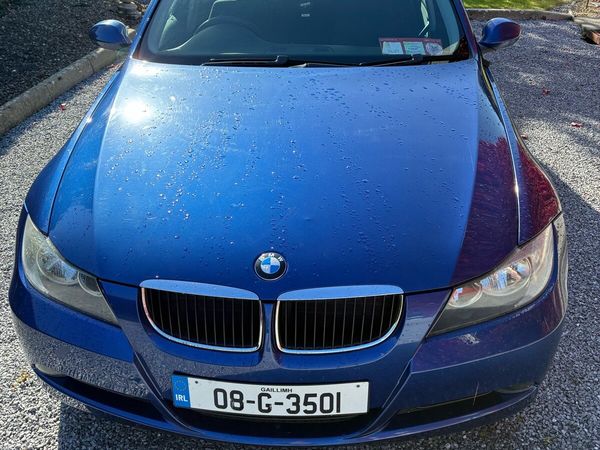 BMW 3-Series Saloon, Petrol, 2008, Blue