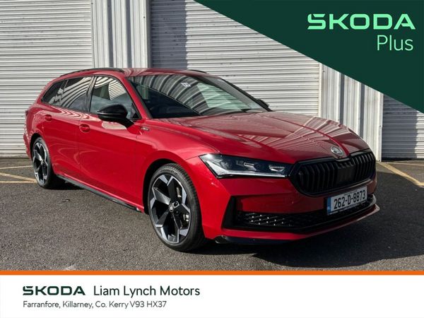 Skoda Superb Estate, Diesel, 2026, Red
