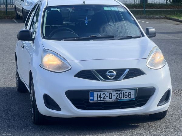 Nissan Micra Hatchback, Petrol, 2014, White