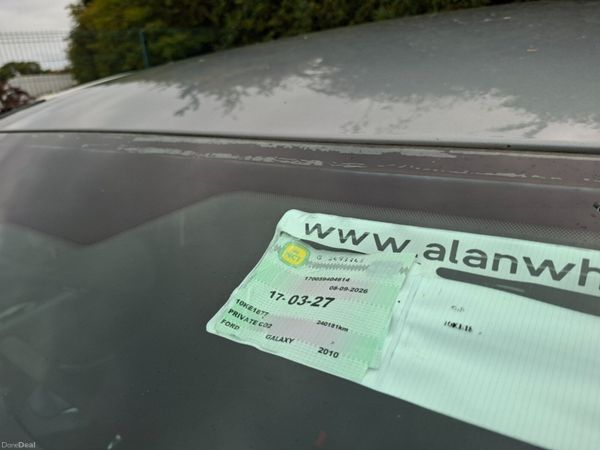 Ford Galaxy MPV, Diesel, 2010, Silver