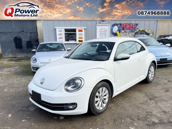 Volkswagen Beetle Hatchback, Petrol, 2015, White