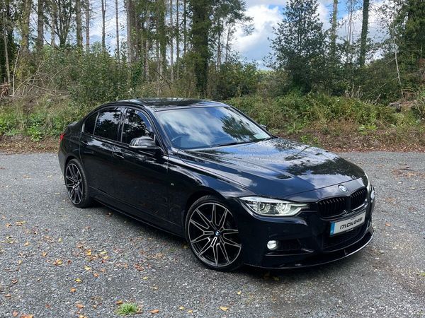 BMW 3-Series Saloon, Diesel, 2017, Black