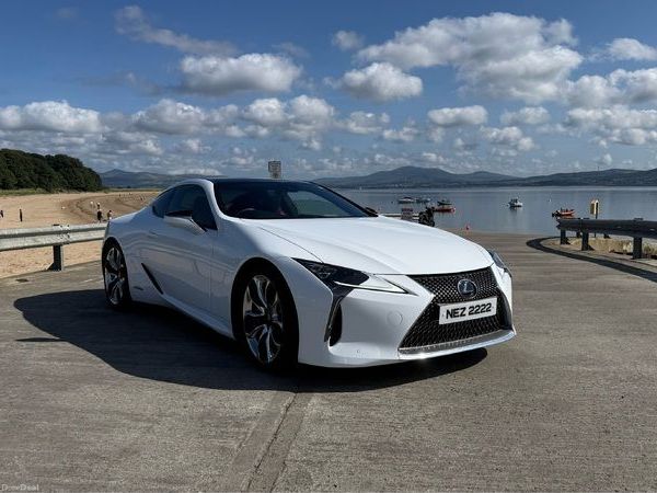 Lexus LC Coupe, Petrol Hybrid, 2017, White