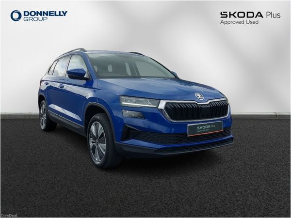 Skoda Karoq Estate, Petrol, 2023, Blue