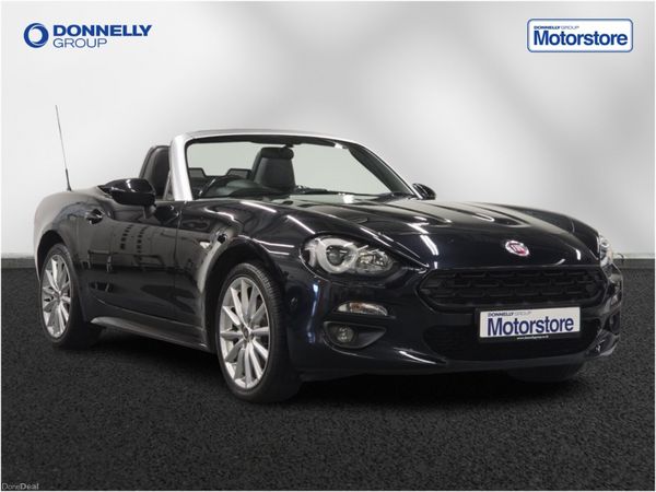 Fiat 124 Spider Coupe, Petrol, 2017, Black