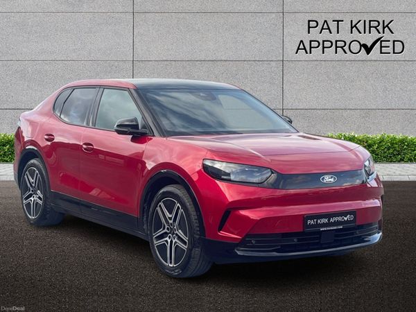 Ford Capri SUV, Electric, 2025, Red