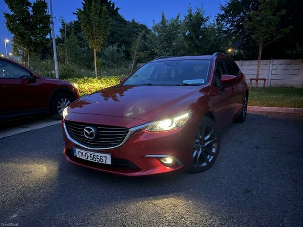 Mazda Mazda6 Estate, Diesel, 2017, Red