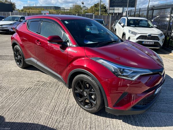 Toyota C-HR Hatchback, Petrol Hybrid, 2019, Red