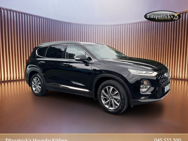 Hyundai Santa Fe SUV, Diesel, 2018, Black