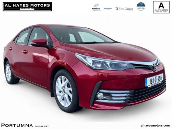 Toyota Corolla Saloon, Diesel, 2018, Red