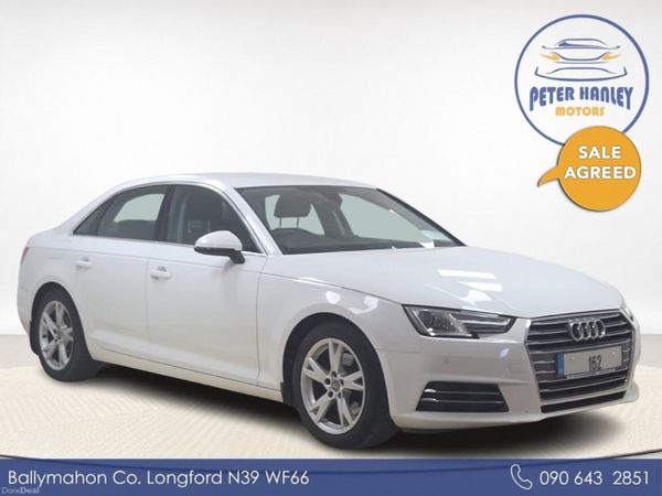 Audi A4 Saloon, Diesel, 2016, White