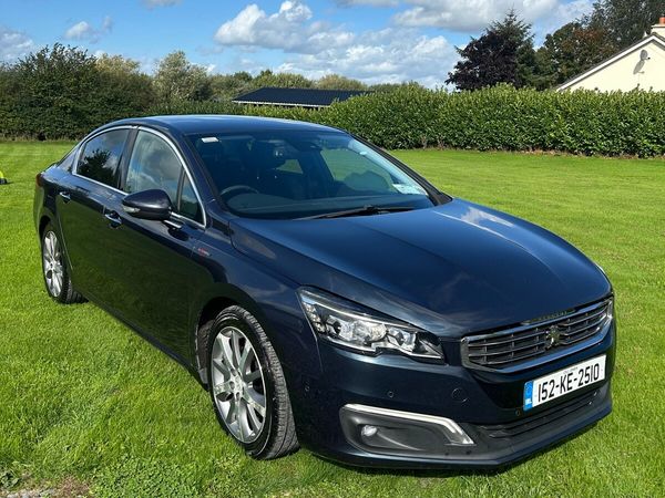 Peugeot 508 Saloon, Diesel, 2015, Blue