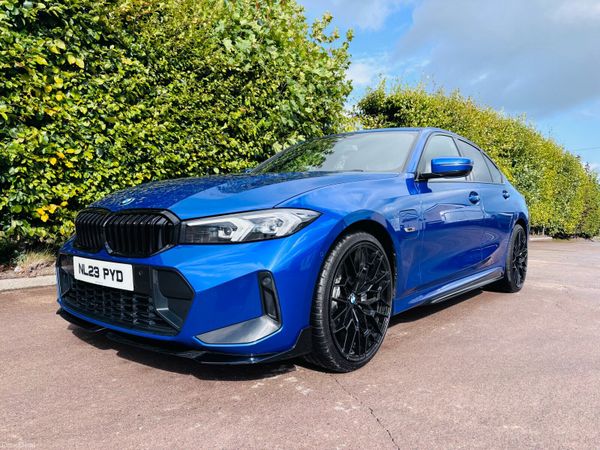 BMW 3-Series Saloon, Petrol Hybrid, 2023, Blue