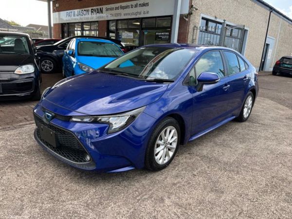 Toyota Corolla Saloon, Petrol Hybrid, 2021, Blue