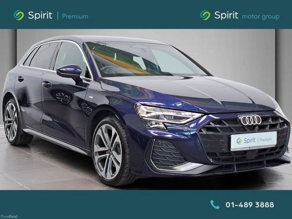 Audi A3 Hatchback, Petrol Plug-in Hybrid, 2026, Blue