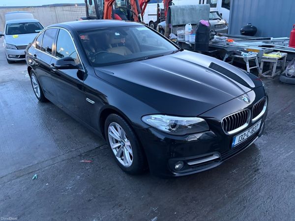 BMW 5-Series Saloon, Diesel, 2013, Black