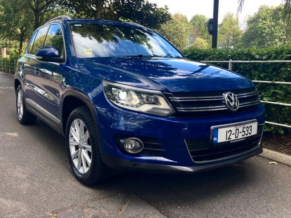 Volkswagen Tiguan SUV, Diesel, 2012, Blue
