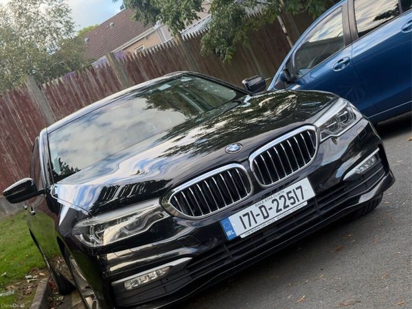 BMW 5-Series Saloon, Diesel, 2017, Black