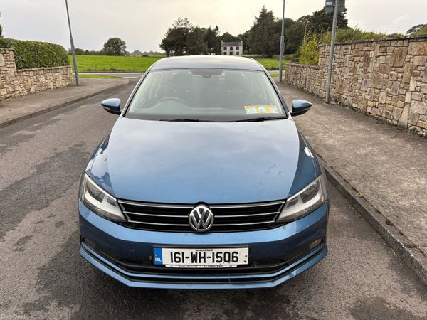 Volkswagen Jetta Saloon, Diesel, 2016, Blue