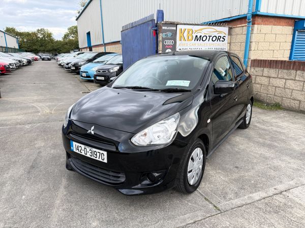 Mitsubishi Mirage Hatchback, Petrol, 2014, Black