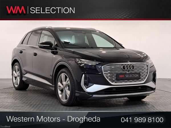 Audi Q4 e-tron SUV, Electric, 2025, Black