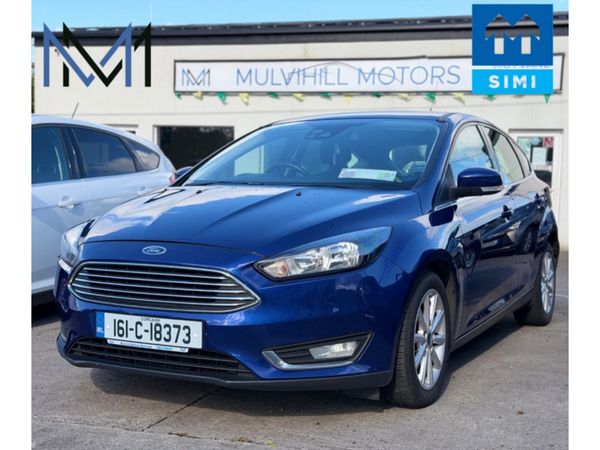 Ford Focus Hatchback, Diesel, 2016, Blue