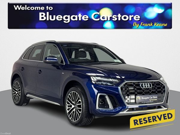 Audi Q5 Estate, Petrol Hybrid, 2024, Blue