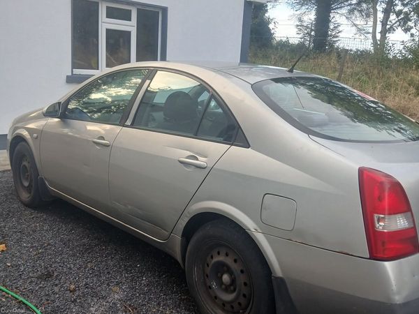 Nissan Primera Saloon, Petrol, 2004, Silver
