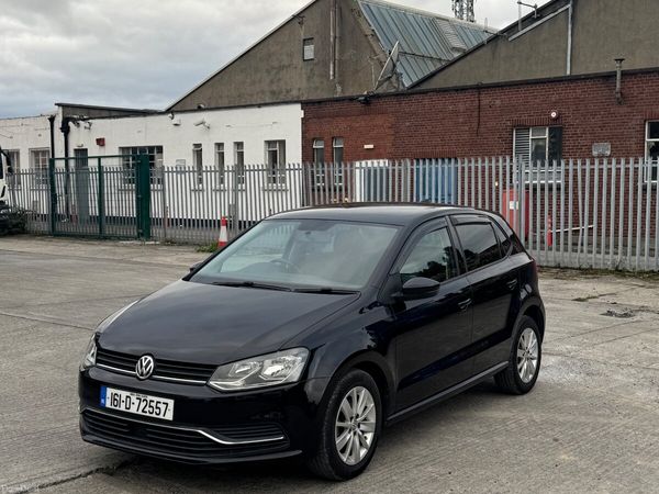Volkswagen Polo Hatchback, Petrol, 2016, Black