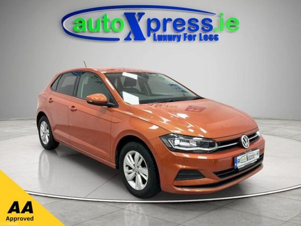 Volkswagen Polo Hatchback, Petrol, 2020, Orange