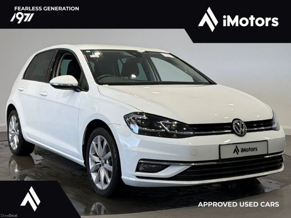 Volkswagen Golf Hatchback, Petrol, 2019, White